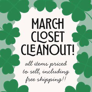 CLOSET CLEANOUT!!